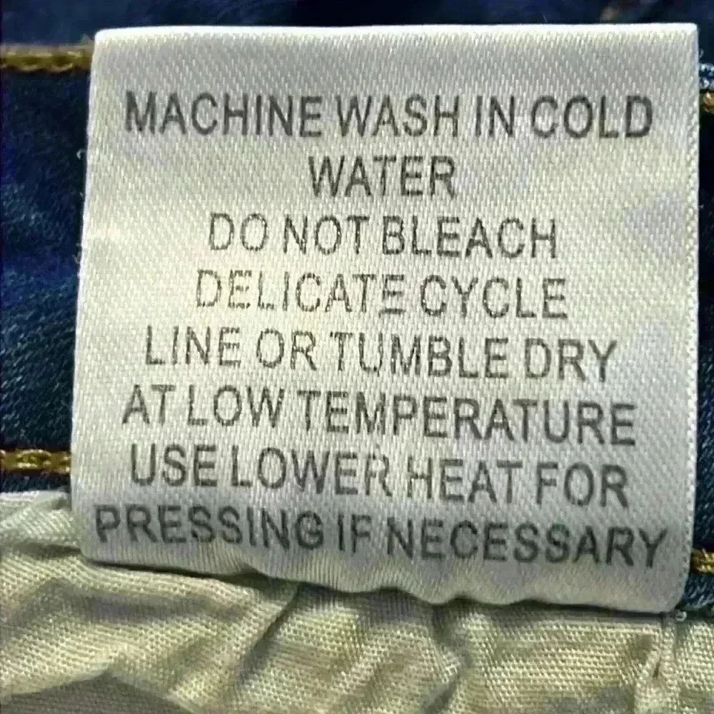 Chicsoul Jeans Blue Women’s Size 24 High Rise Straight Medium Wash - Picture 6 of 9